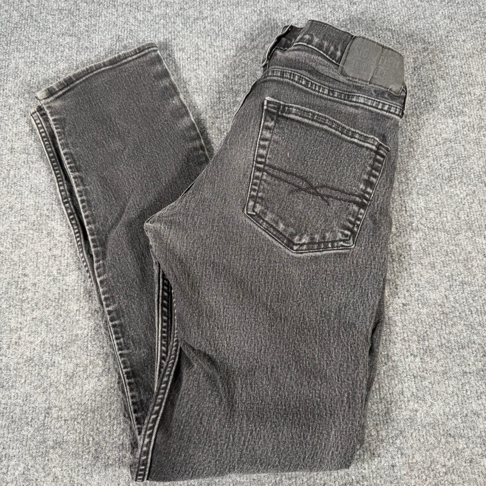 Signature by Levi Strauss Women Slim Fit Jeans Faded Black Denim W32 L32 #4502